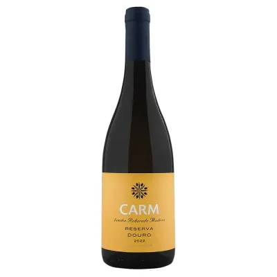 Garrafa CARM Reserva Branco – branco duriense elegante, mineral e estruturado.