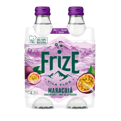 Frize Água com Gás Maracujá 4-Pack 25cl