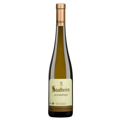 Garrafa de vinho branco Soalheiro Alvarinho DOC Vinho Verde