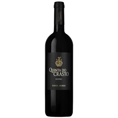Quinta do Crasto Tinta Roriz Tinto Garrafa de Quinta do Crasto Tinta Roriz Tinto, vinho DOC Douro de grande elegância.