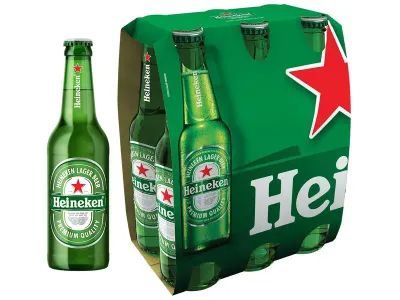 Heineken Premium Puro Malte Lager - Pilsen 6x0.25cl