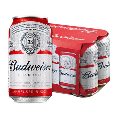 Budweiser Puro Malte Lager 6-Pack - Cerveja Premium