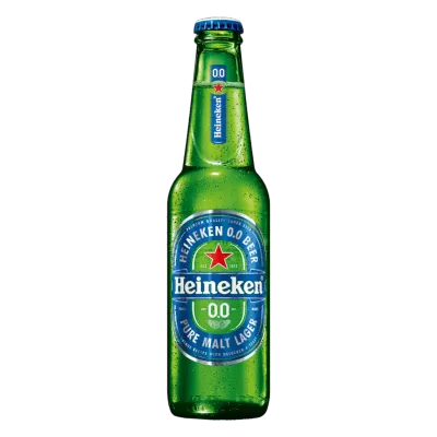 Garrafa de Cerveja Heineken 0.0% Sem Álcool
