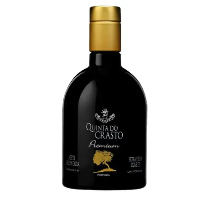 Garrafa de Azeite Extra Virgem Quinta do Crasto 500ml – azeite premium português de alta qualidade.