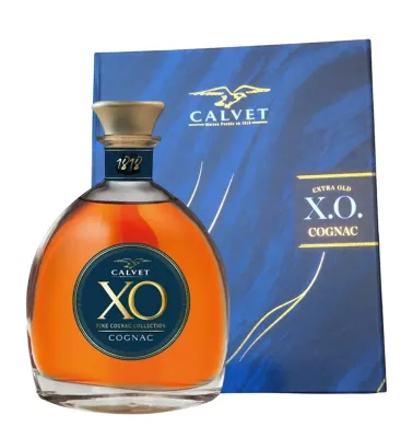 Cognac Calvet XO garrafa premium