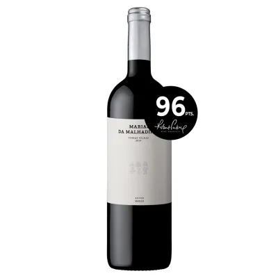 Vinho tinto Marias da Malhadinha – Herdade da Malhadinha Nova, produção limitada do Alentejo.