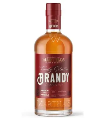 Martha’s Brandy Family Craft Martha’s Brandy Family Craft garrafa brandy premium dourado