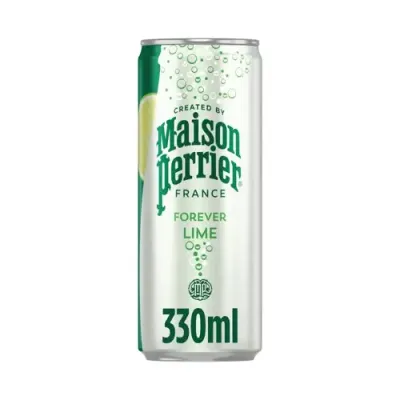 Maison Perrier Forever Lime água com gás sabor limão 330ml França