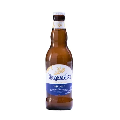 Hoegaarden White 330ml cerveja belga de trigo refrescante