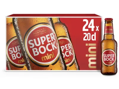 Cerveja Super Bock Mini 24x0.20cl