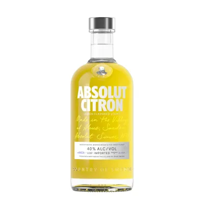 Vodka Absolut Citron garrafa 750ml sabor limão Suécia