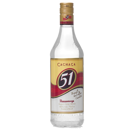 Cachaça 51 garrafa clássica 700ml Brasil