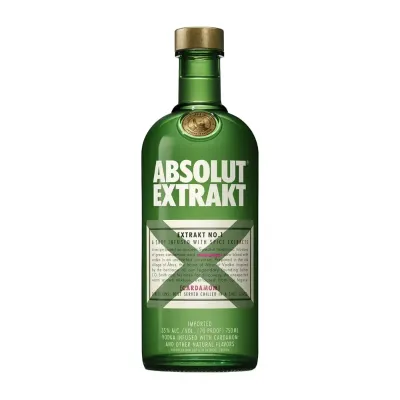 Vodka Absolut Extrakt sabor cardamomo 750ml