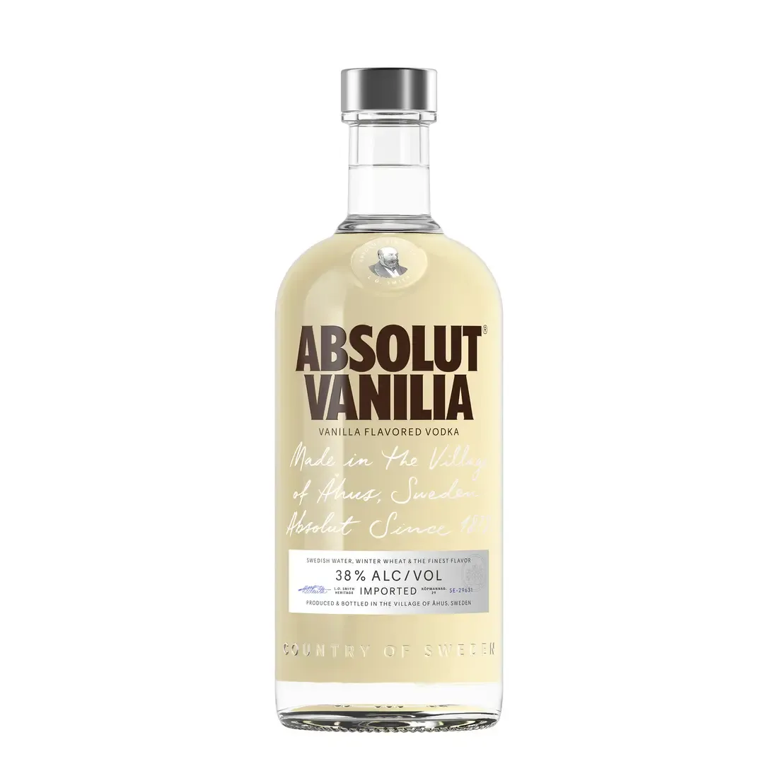 Vodka Absolut Vanilia Vodka Absolut Vanilia garrafa 750ml sabor baunilha Suécia