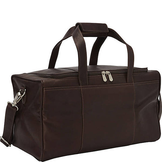 PIEL 3006 Traveler's  Select xs Duffel Bag - Chocolate