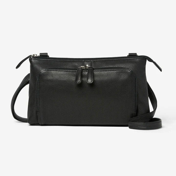 OM Palmer E/W Crossbody - Black