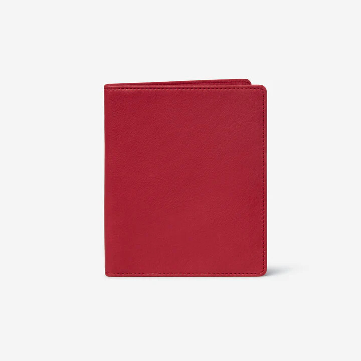 OM 1244 RFID ID Passport Cover - Garnet