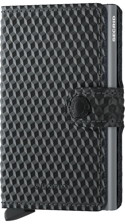 SECRID Mini Wallet MOp-Black-Titanium