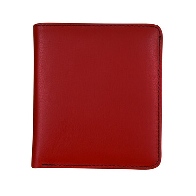(ili) 7831 Mini Bi-Fold Wallet Red/Black
