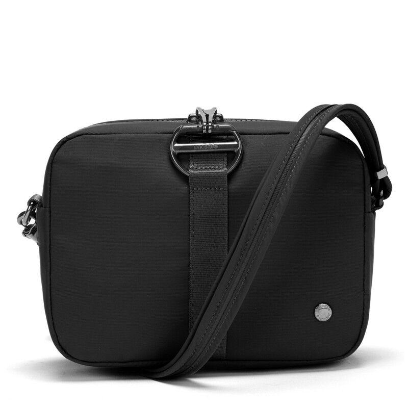 Pacsafe Citysafe CX square crossbody ECONYL® BLACK