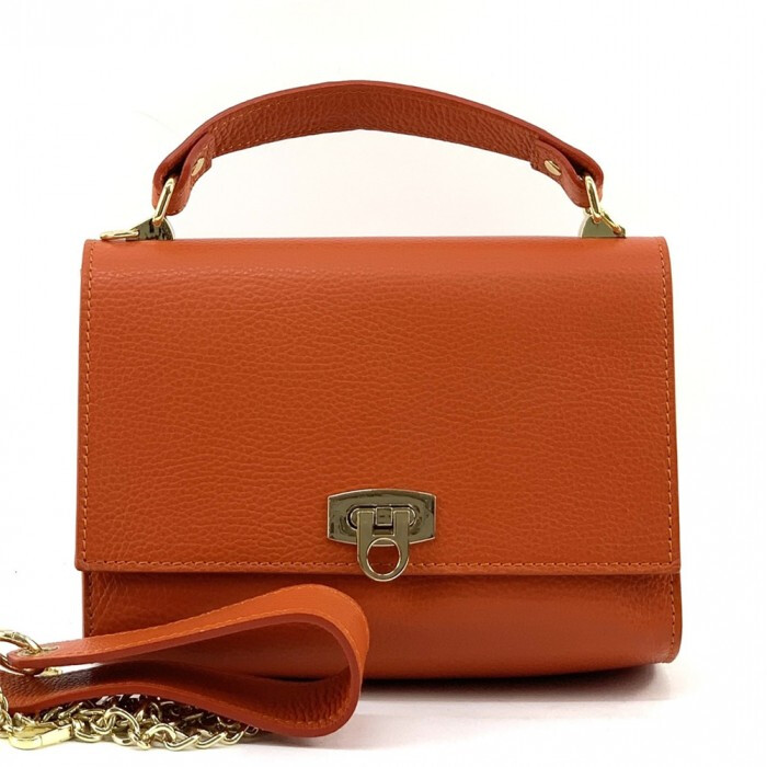 FLM 966 Giuliana Leather shoulder bag