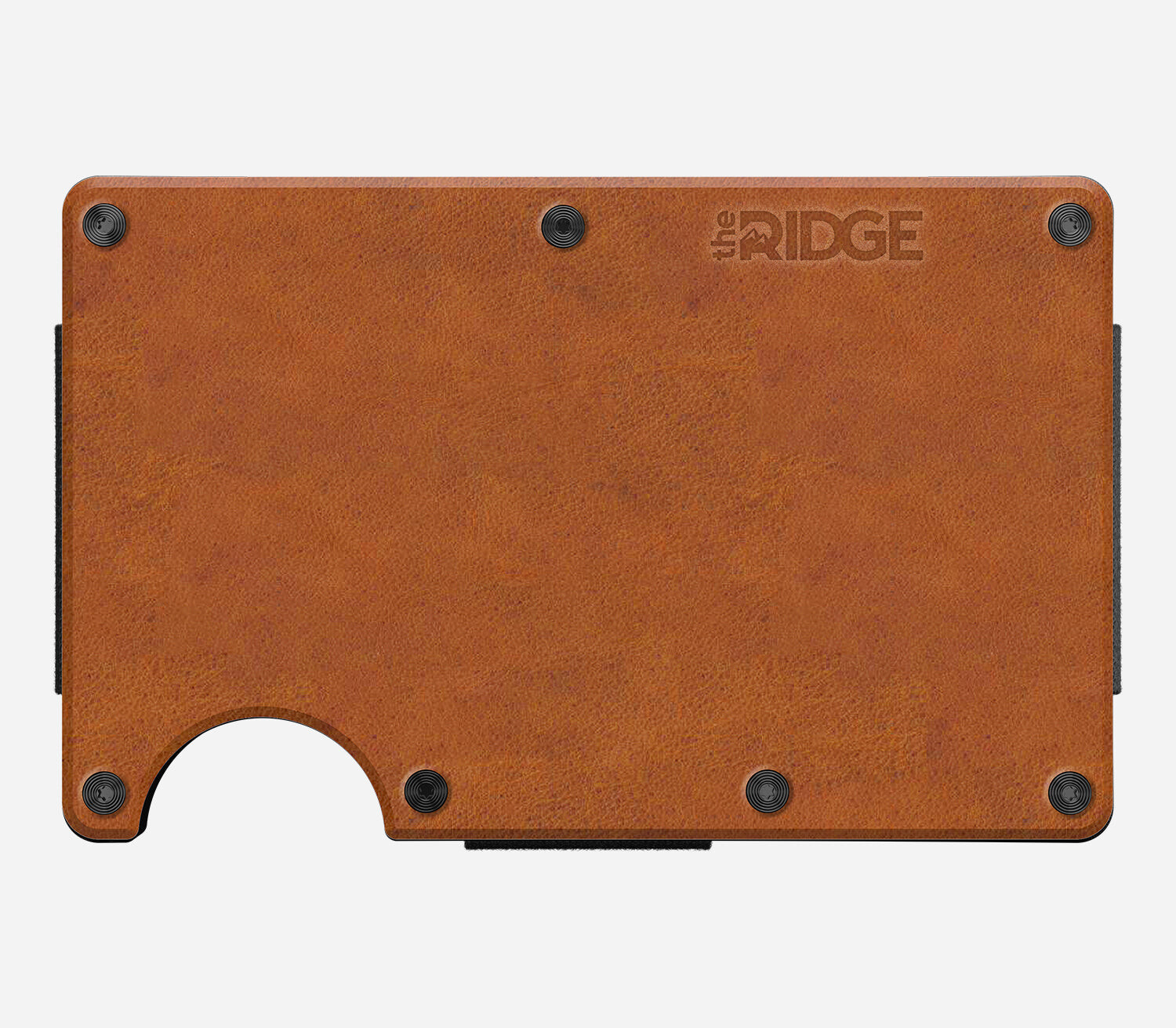 Ridge - w/ Cash Strap, color: Tobacco Brown - Leather