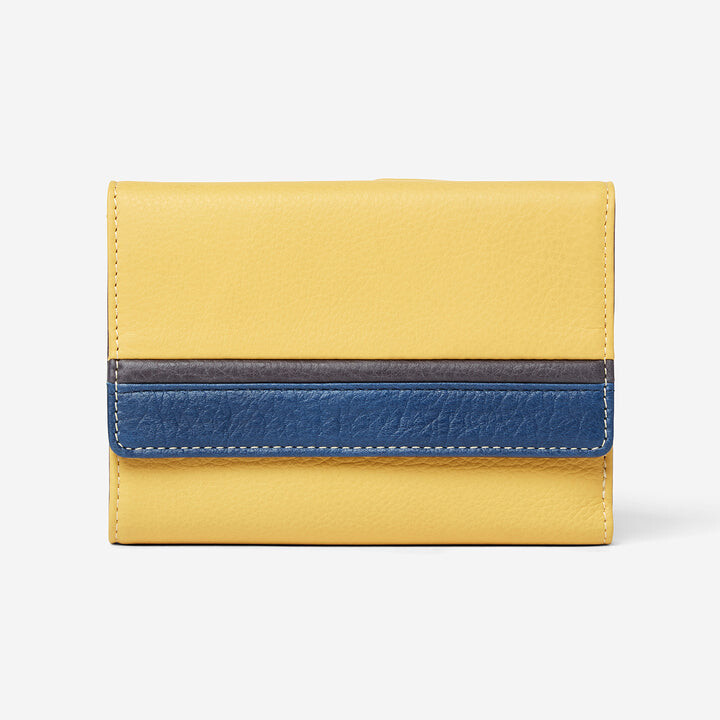 OM 1404 RFID 5" Flap Wallet Lemon