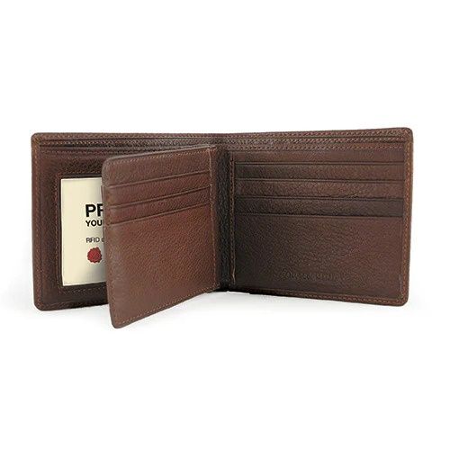 OM 1226 RFID Extra Page Bill-fold Espresso