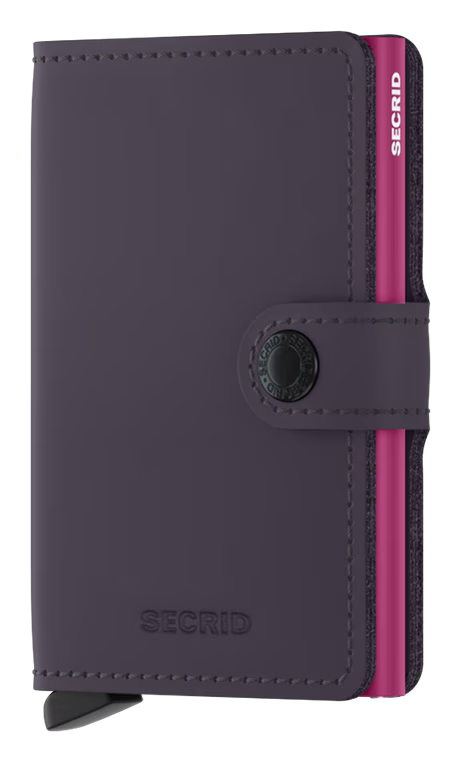 Secrid MM-Dark Purple-Fuchsia
