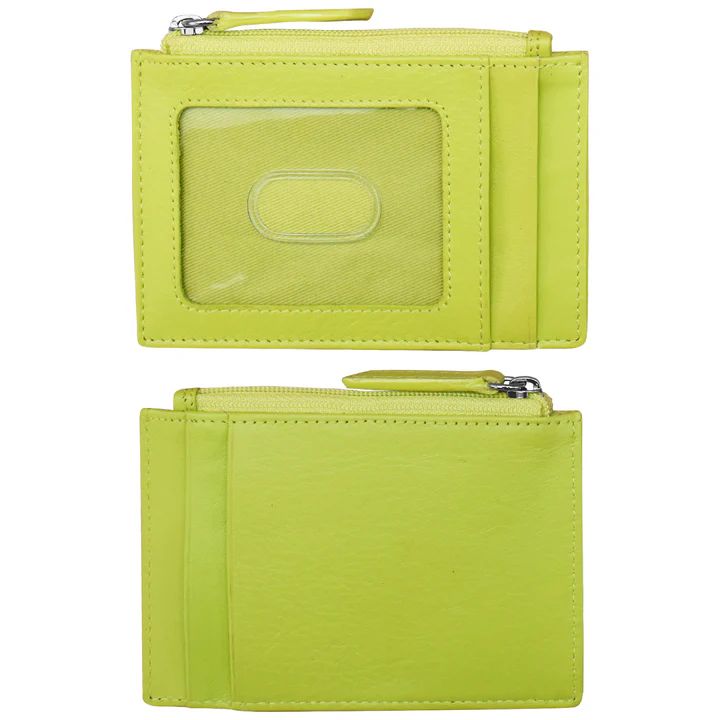 7416 Zip I.d. Card Case - Pear