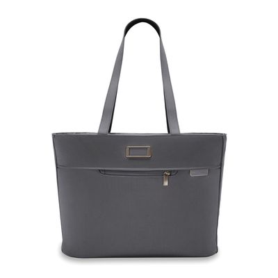 B&amp;R Traveler Tote/Steel Gray