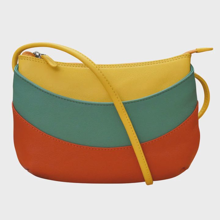 (ili) 6723 Round Zip Top Crossbody