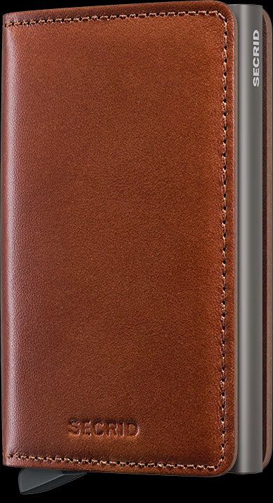 Secrid Texano Collection, Size: Slim, color: Saddle