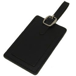 LUGGAGE TAGS ID BUSINESS CARD BLUE