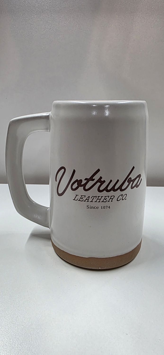 Grayling Ceramics - 16oz  Stein, color: Cream, image: Votruba