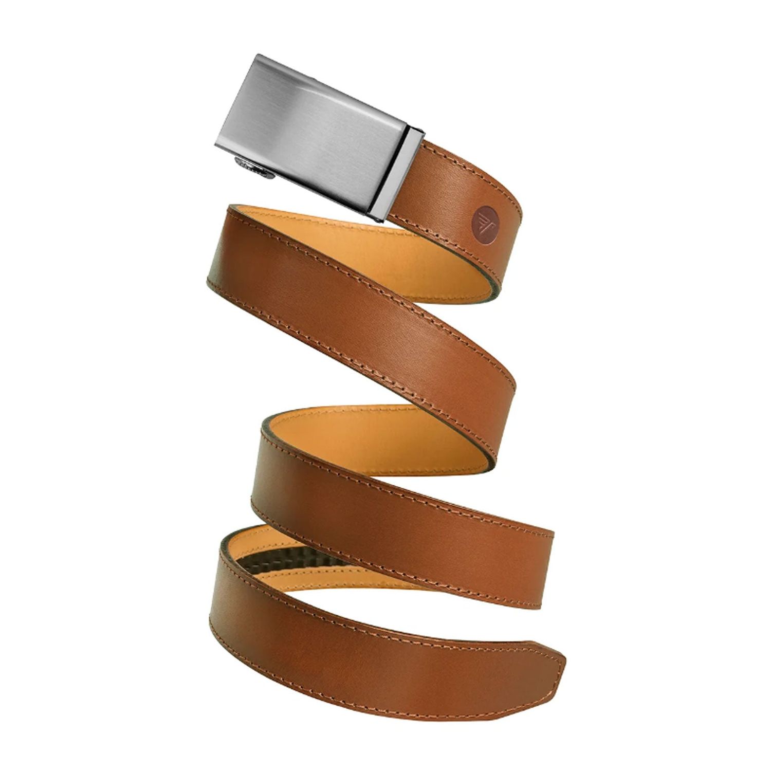 Mission Belt Nocce Italian Full-Grain Leather Belt - Solid Steel 40mm