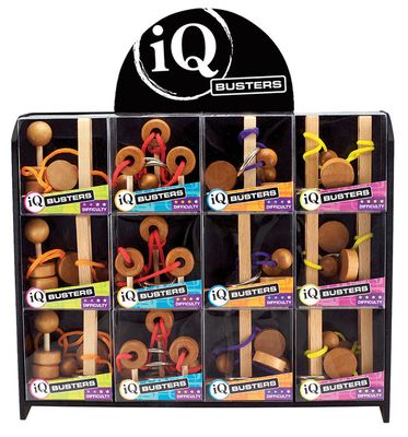 IQ Busters Rope Puzzles display