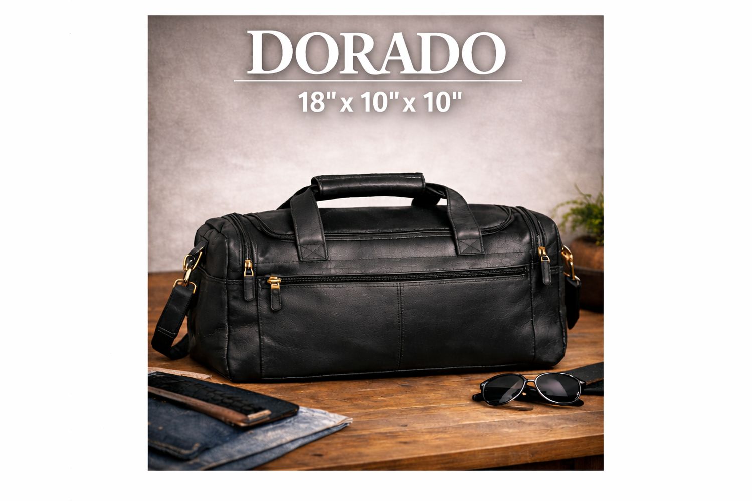 Dorado 765-550 Duffel 18", color: Black