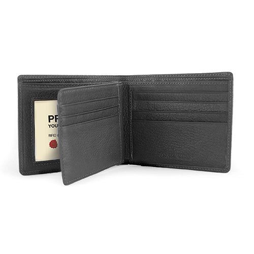 OM 1226 RFID Extra Page Bill-Fold, color: Black