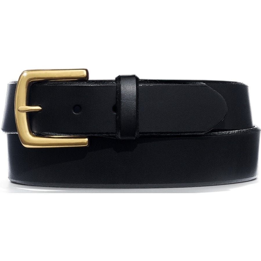 Brighton 21803 English Bevel Latigo Belt (Black), Size: 32