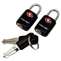 Voltage Valet TSA Key Lock Set - 2 Pack - Black