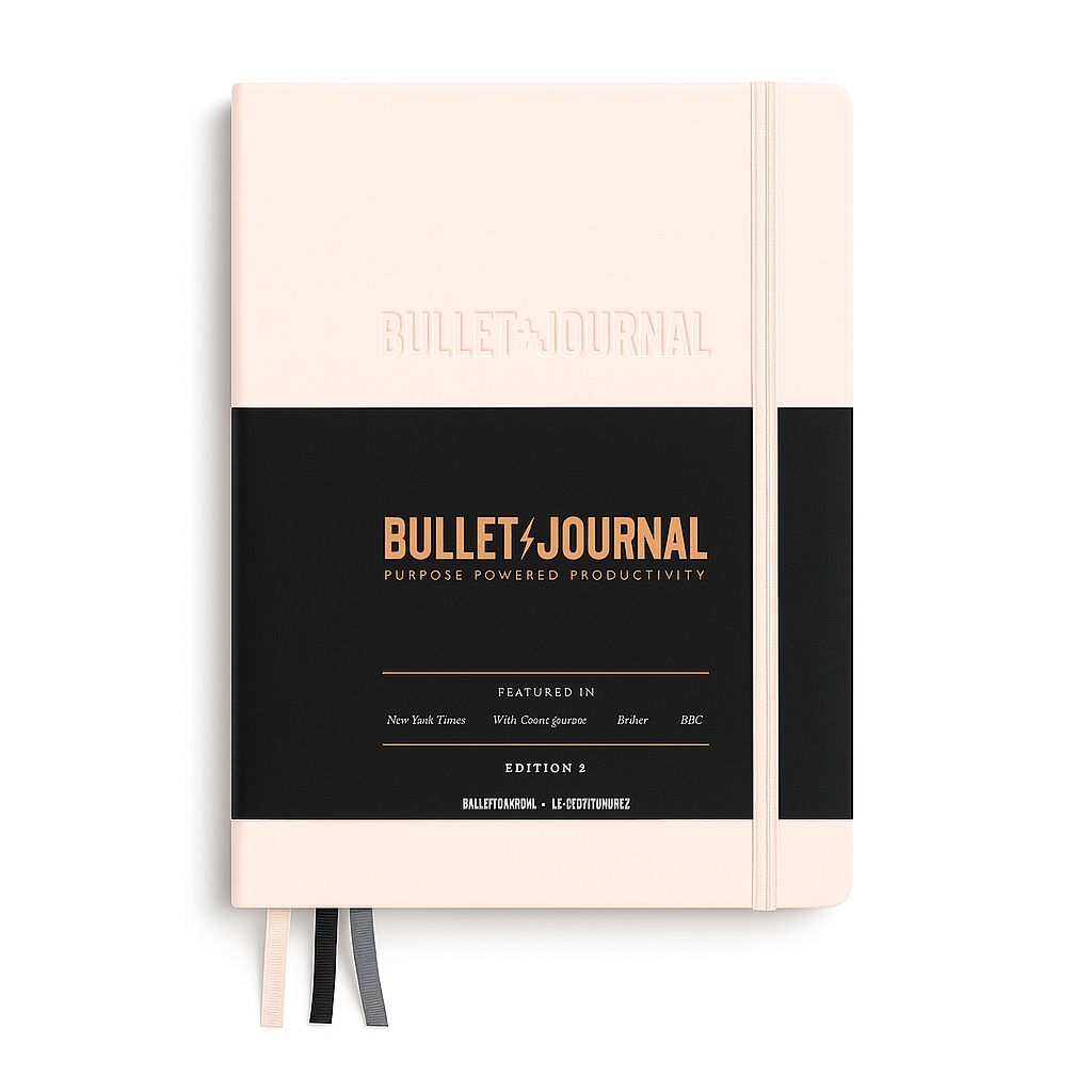 LEUCHTTURM1917 Bullet Journal Edition 2 – Medium A5, Dotted - Blush
