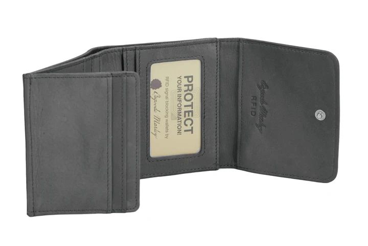 OM 1254 RFID Ultra Mini Wallet, color: Black