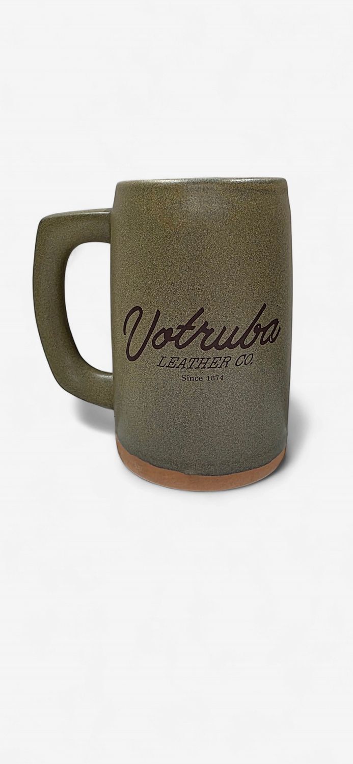Grayling Ceramics - 16oz  Stein, color: Moss, image: Votruba