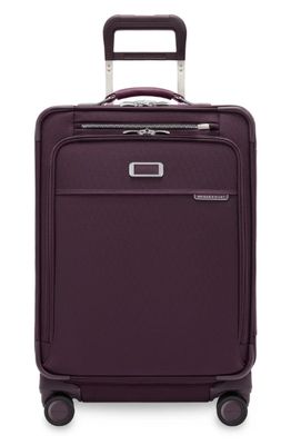 Briggs and Riley Baseline Compact 24" Checked Expandable Spinner