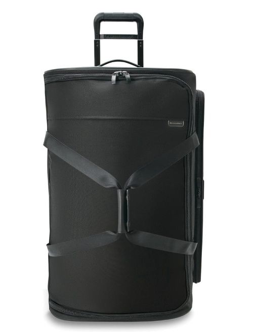 Briggs and Riley 29" large 2 wheel rolling duffle, color: Black