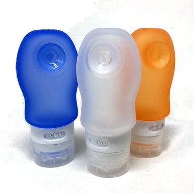 Travel Tubes Leak Proof Silicone - 2 FL. OZ
