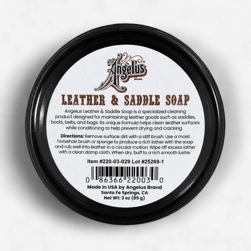 Angelus Saddle Soap Paste 3oz