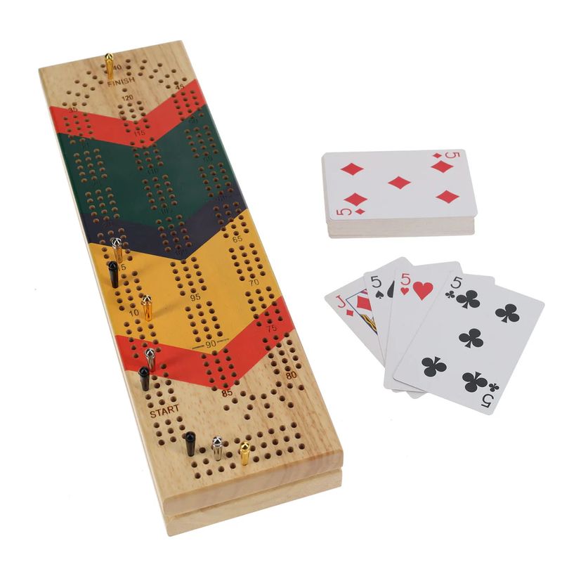 Pacific Shore Games Canoe Cribbage Board