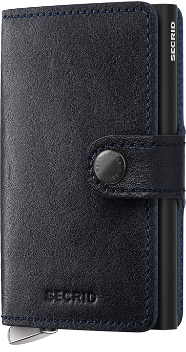 Secrid Basco Premium+ Wallet - Ink+ front view